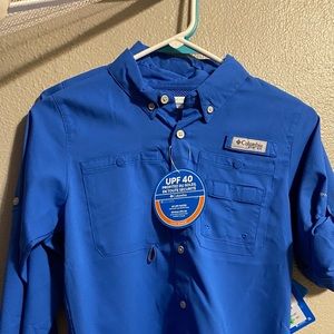 Brand new boys Columbia long sleeve